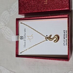 House of Harlow 1960 Gold S Bubble Necklace